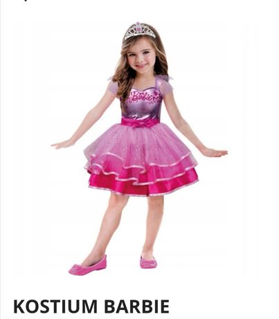 Sukienka karnawałowa Barbie baletnica