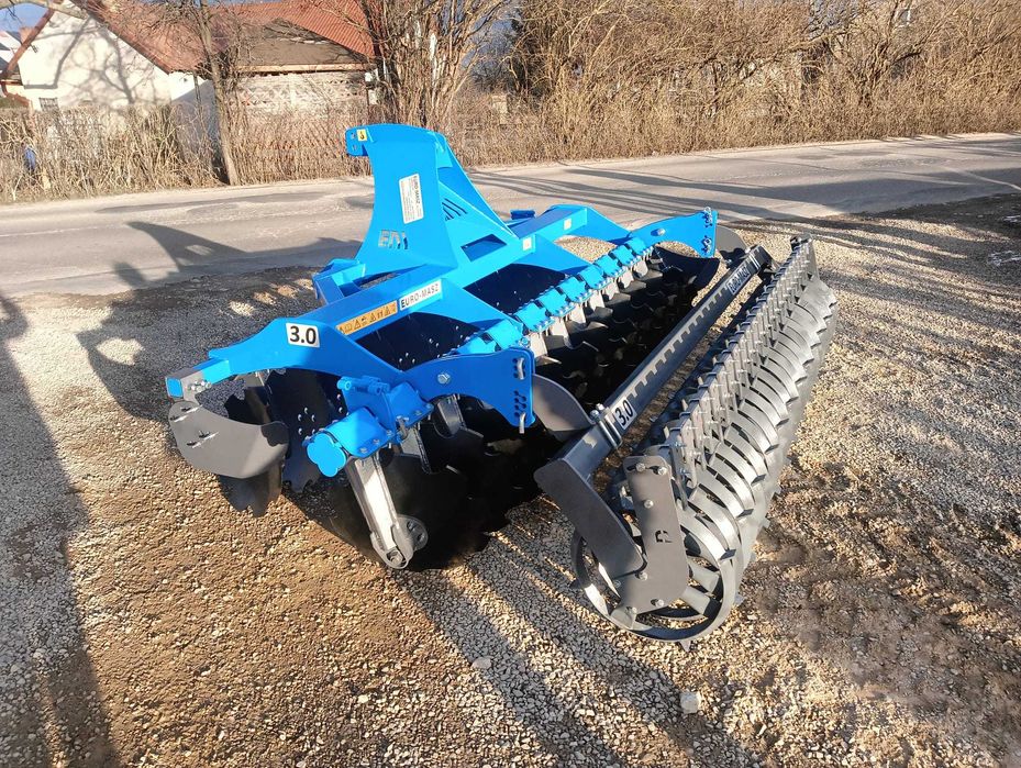 brona talerzowa Euro-masz! bez hydropaku/talerzówka 510-560 talerze