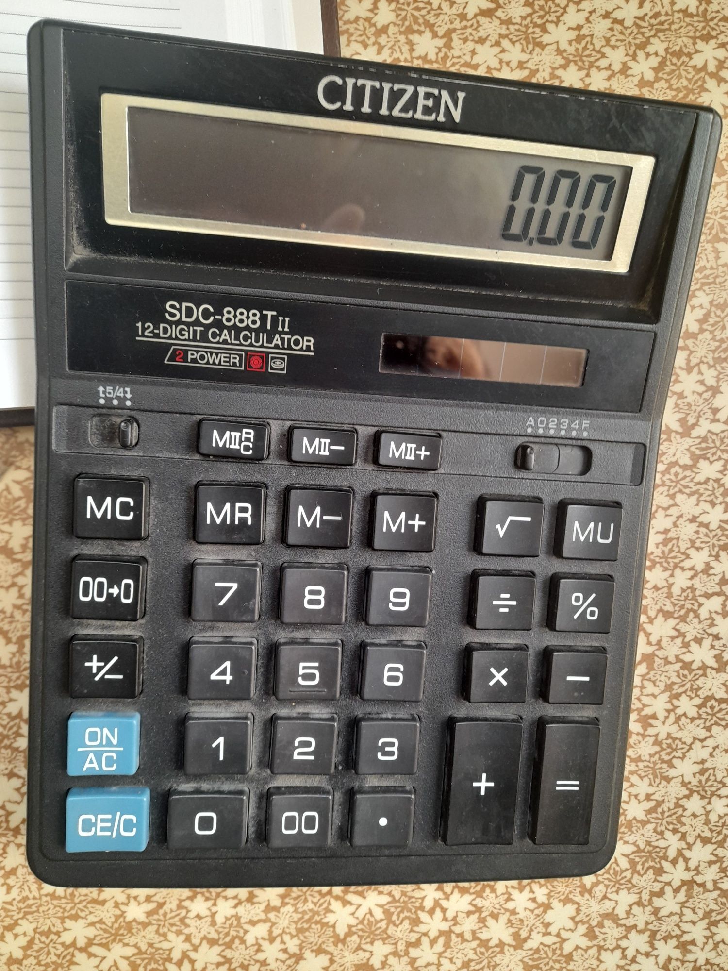 Калькулятор CITIZEN, ежедневник 2017, фото рамки.