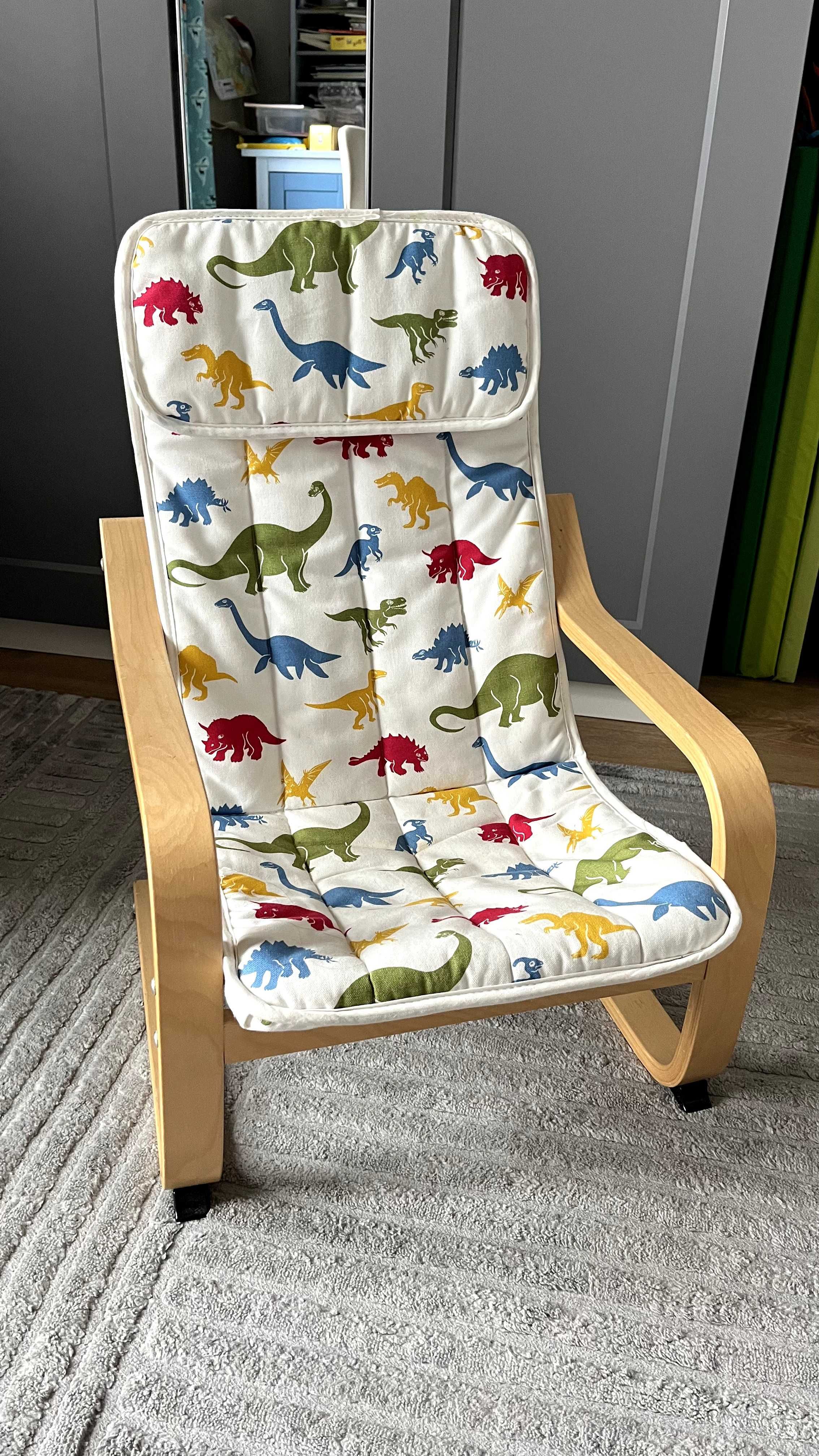 Fotel Poang dla dziecka IKEA