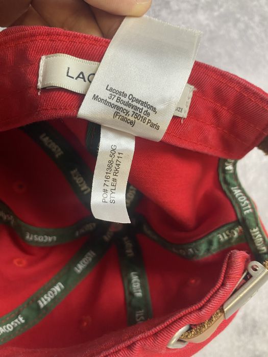 Кепка Lacoste