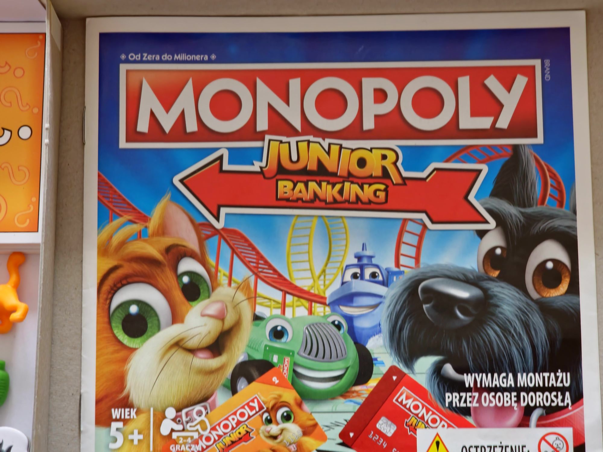 Gra Monopoly Junior Banking