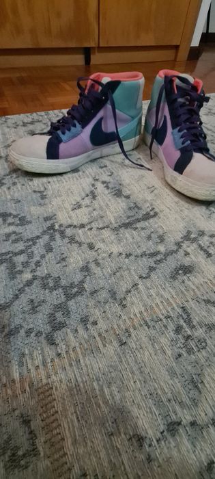 Nike sb zoom blazer mid premium mosaic pack skate shoes