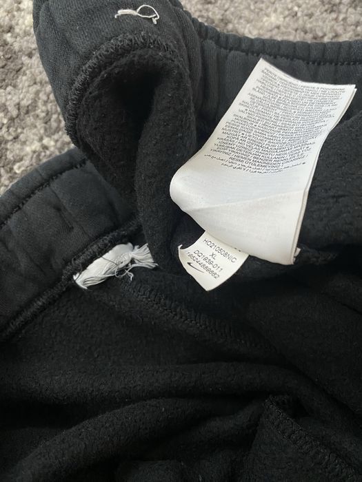 Штани Nike на лампасах Л-Хл розмір чорного кольору