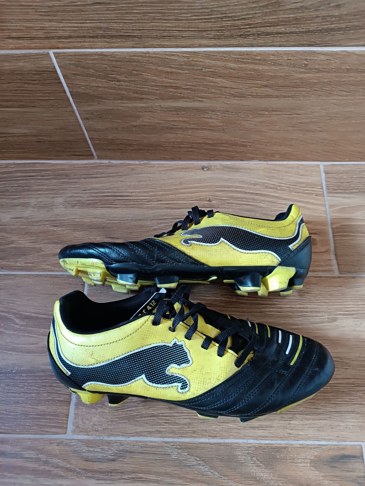 Korki Buty Piłkarskie Puma Pwr-C Skórzane Oryginalne Rozmiar 42