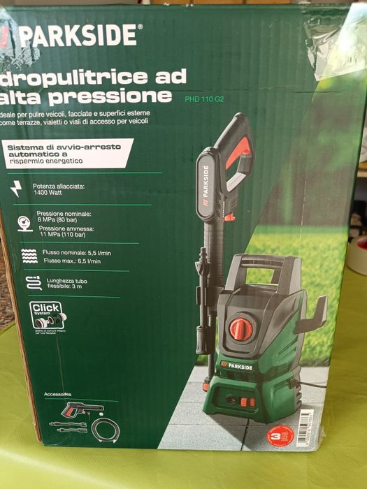 Maquina de pressão parkside