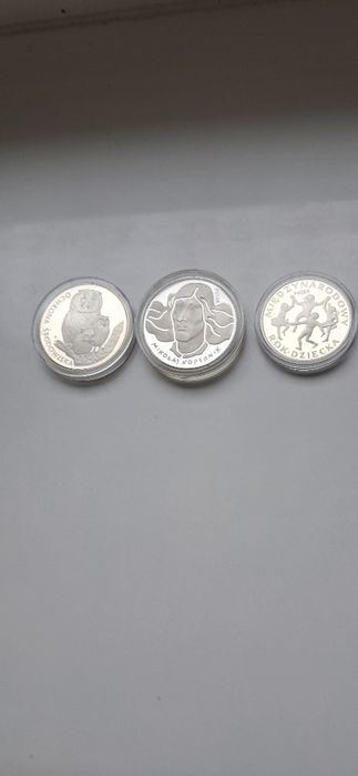 Polska 500 zl 1986 rok Sowa z młodymi zestaw