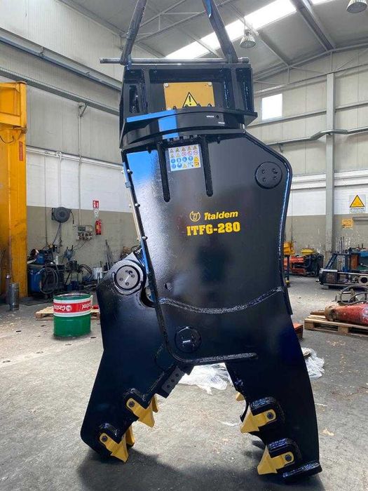 Kruszer Rotacyjny Nożyce wyburzeniowe Italdem ITFG-280 koparki 28-40t