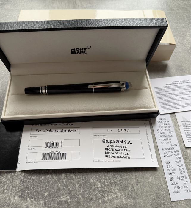 Pióro wieczne Montblanc Starwalker
