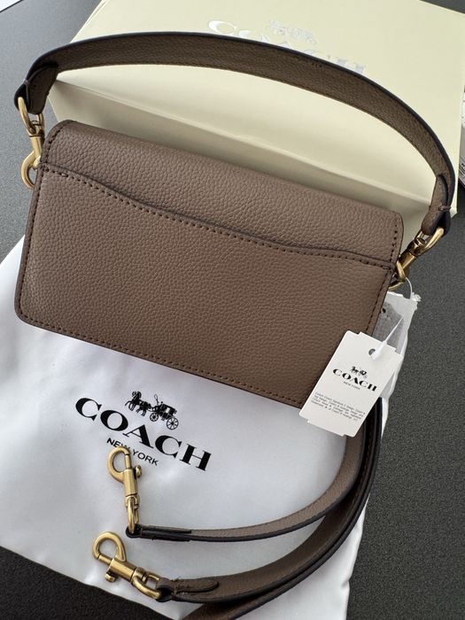 Coach tabby коричнева