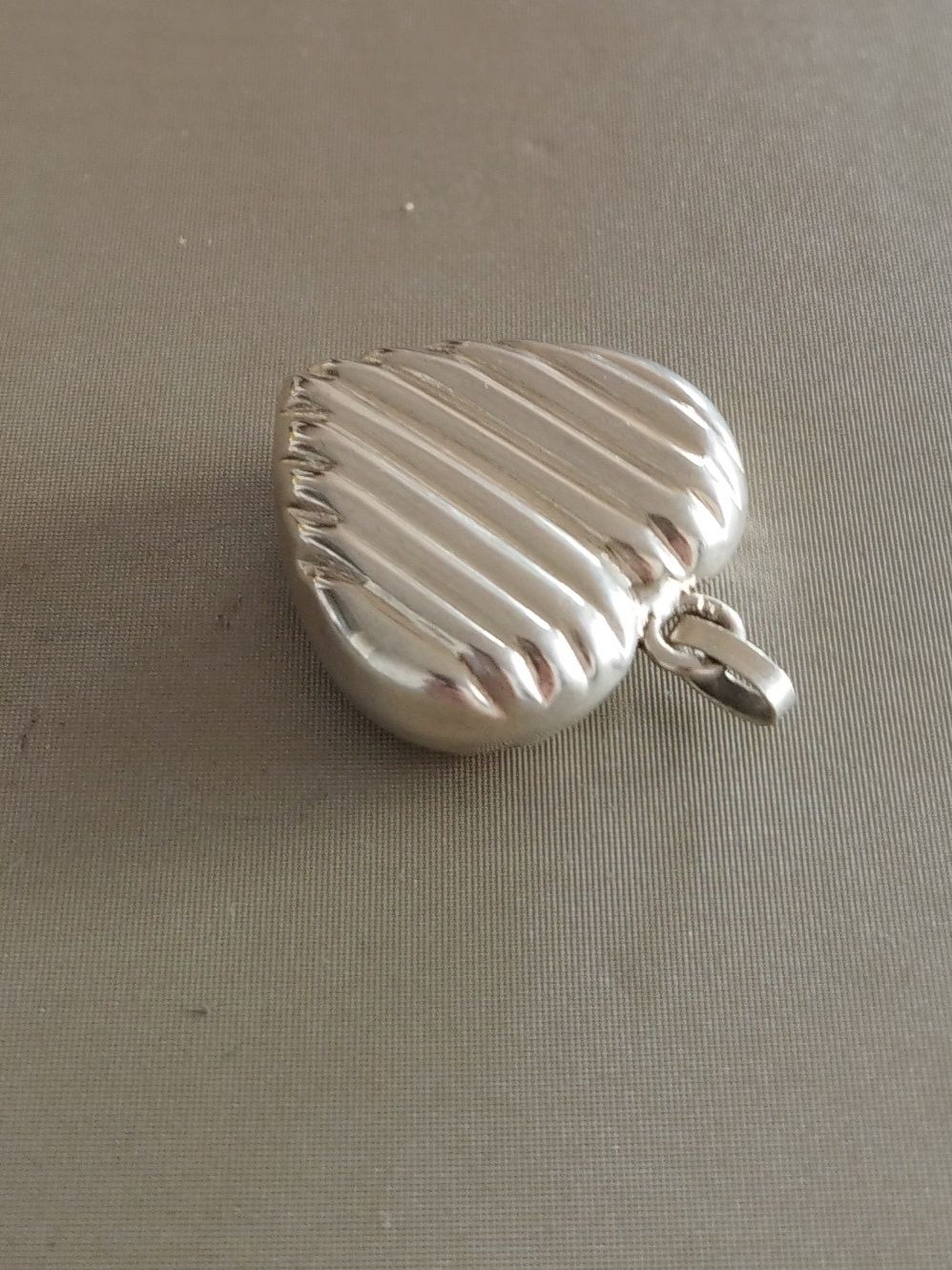 Medalha coração em prata 925