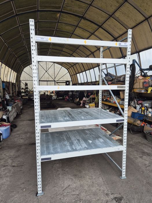 Regał półkowy warsztatowy 600kg półka ocynkowana regał magazynowy