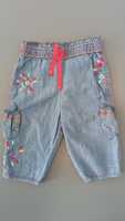 Marks&Spencer,spodnie,spodenki jeansowe rozm.6-9m