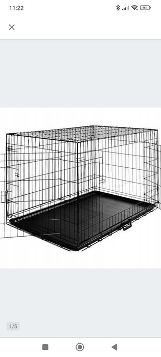 Duza klatka dla psa