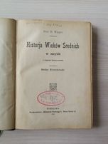 Historja wieków średnich w zarysie - z mapami - R. Whipper - 1906r