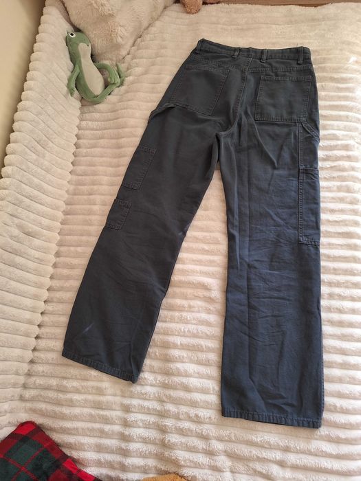 Cienkie jeansy cargo Primark (używane)