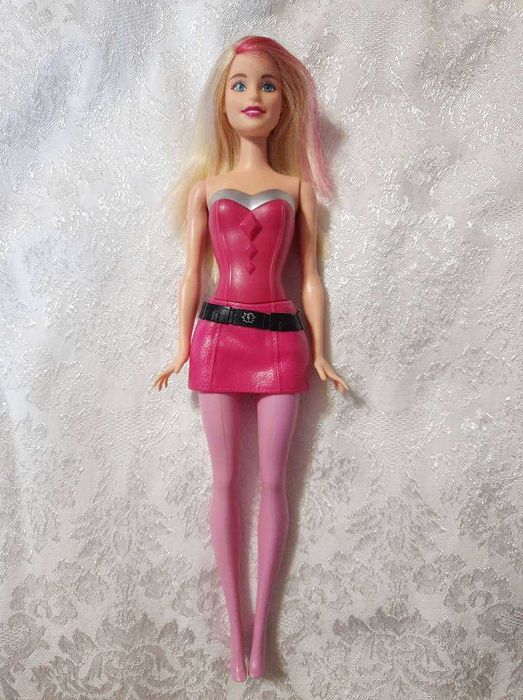 Кукла барби суперпринцесса barbie pink princess power super hero