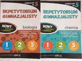 Pabian Repetytorium gimnazjalisty. Chemia + Mucha  Repetyt  biologia