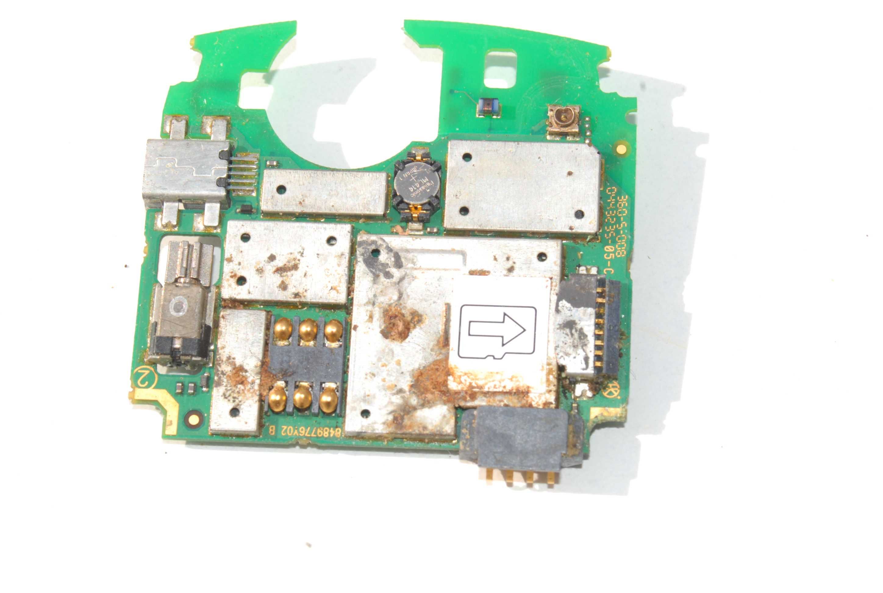 Oryginalna płyta główna gniazdo karty SIM ładowania Motorola V3