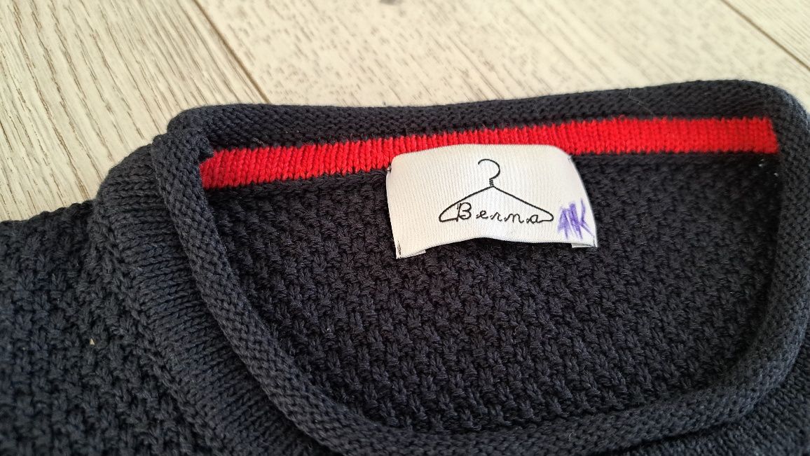 Sweter damski pasy berna s 36