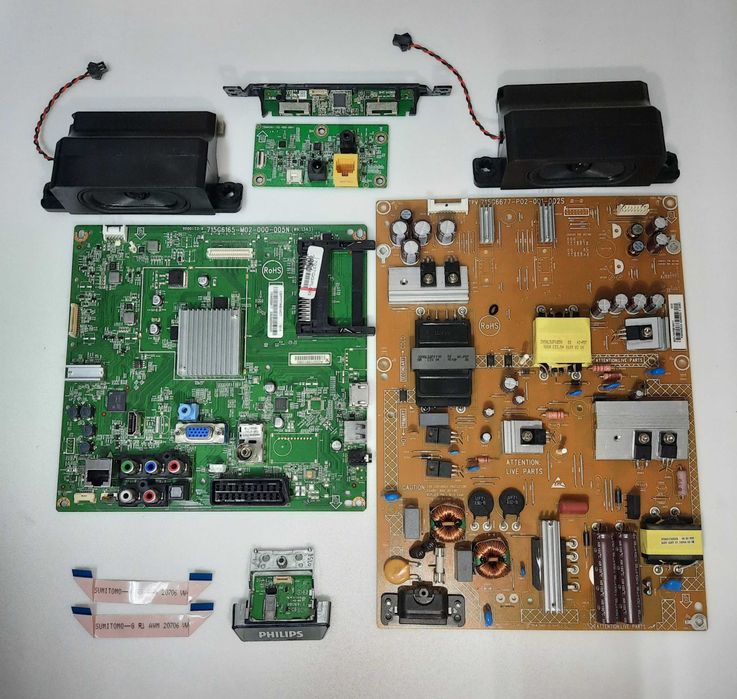 Tv Philips 40HFL5010T/12 Ecrã partido