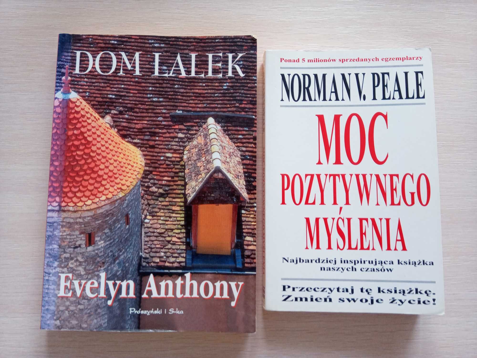Zestaw książek - 2 szt.: "Dom lalek" i "Moc pozytywnego myślenia"