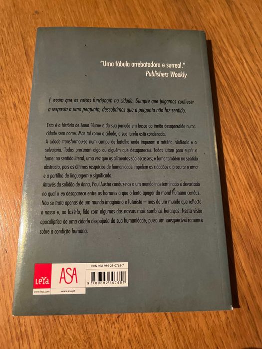 No País das Últimas Coisas       PAUL AUSTER