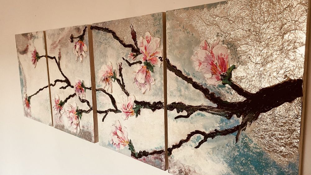 Obraz 3D roz. 34,5x100 cm