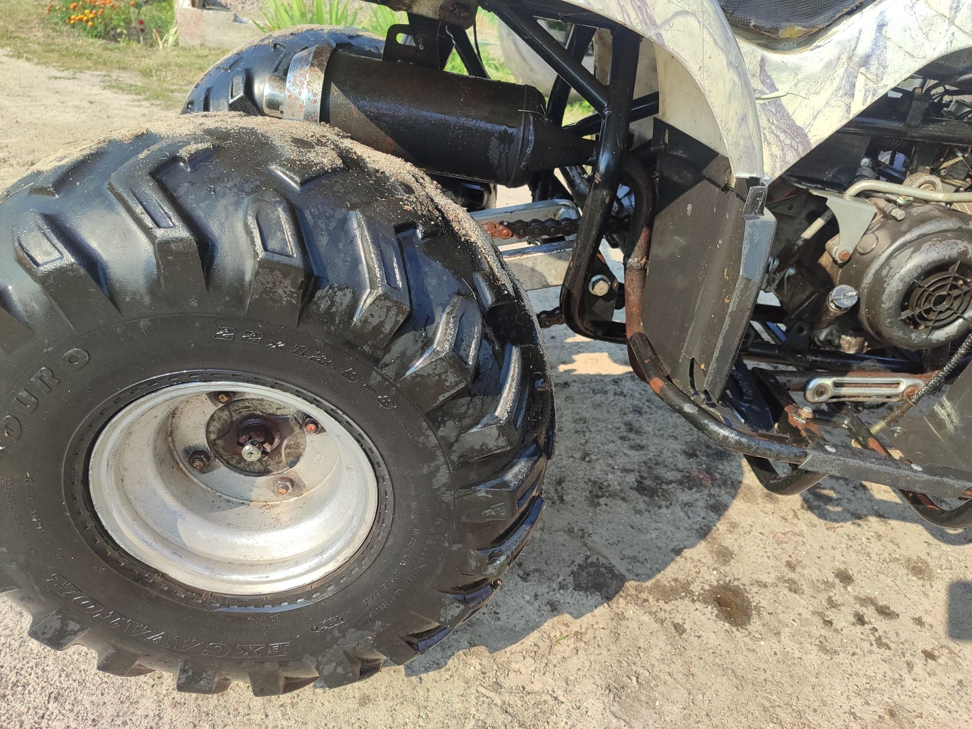 Запчастини квадроцикла spark - 150.