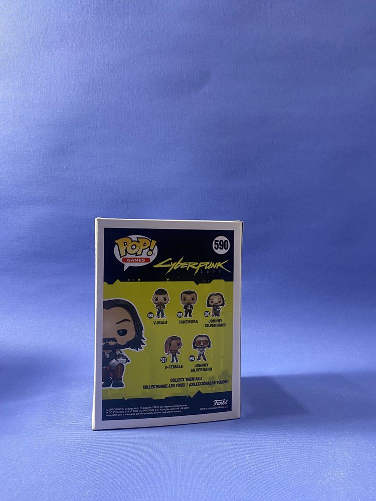 Funko POP! Games, Cyberpunk, Johnny Silverhand, 590