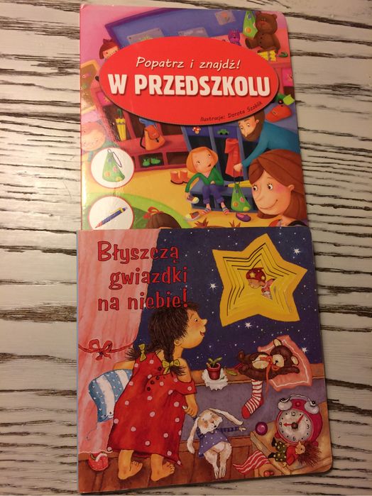 W przedszkolu i Błyszczą gwiazdki na niebie bajki twarde strony