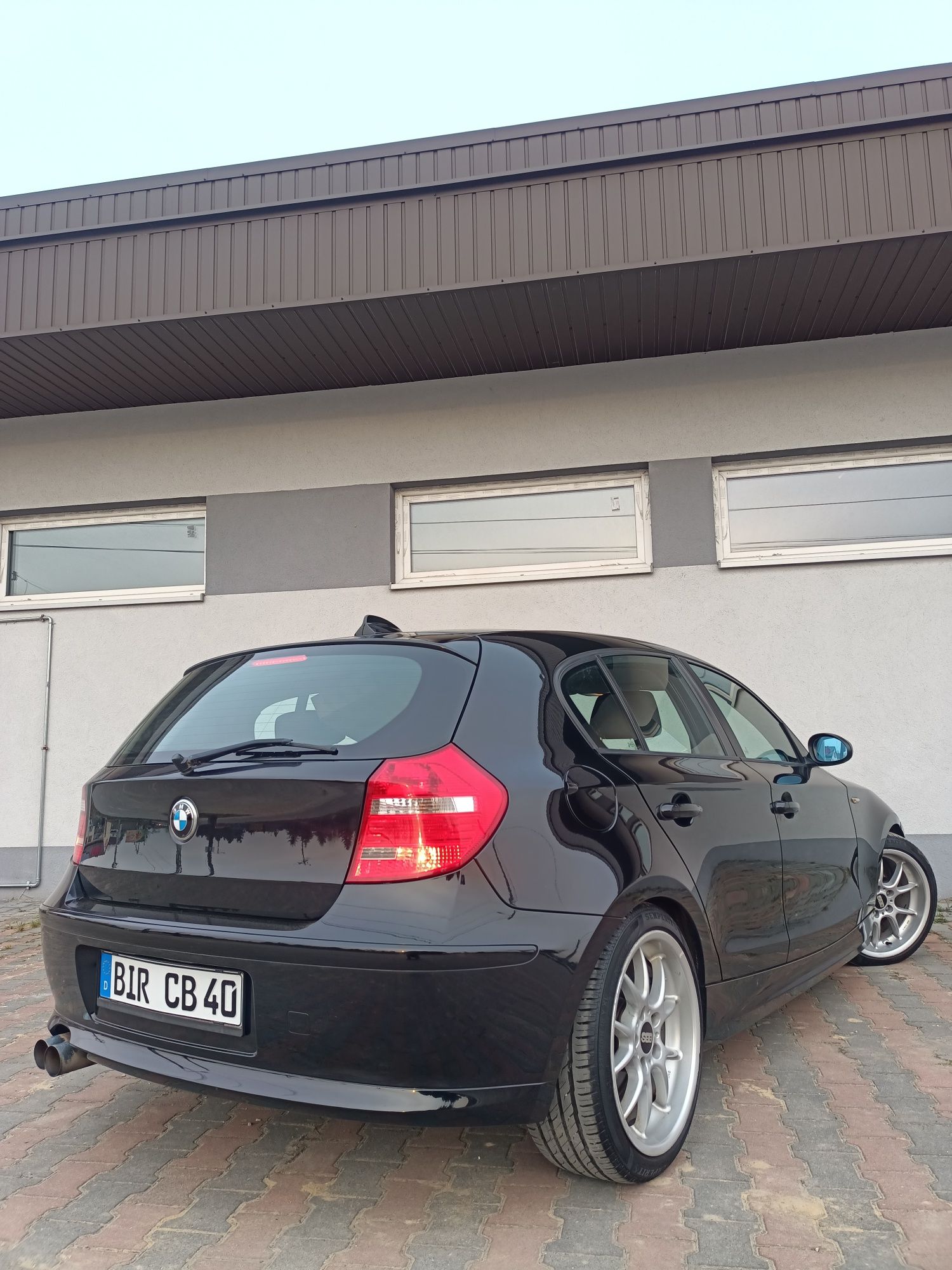 BMW 1 benzyna lift BBS 18 eibach czarna serwis