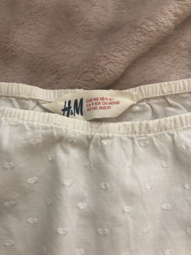 Bluzka galowa dla dziewczynki h&m