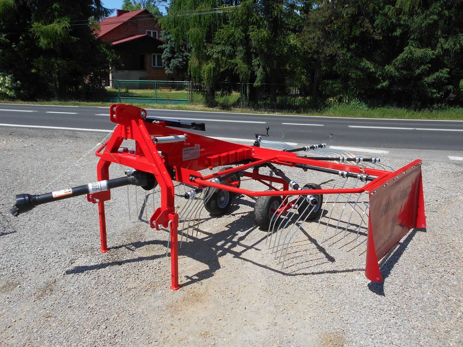 zgrabiarka 3,5m *wom gratis *tandem *szerokie koła EURO-MASZ