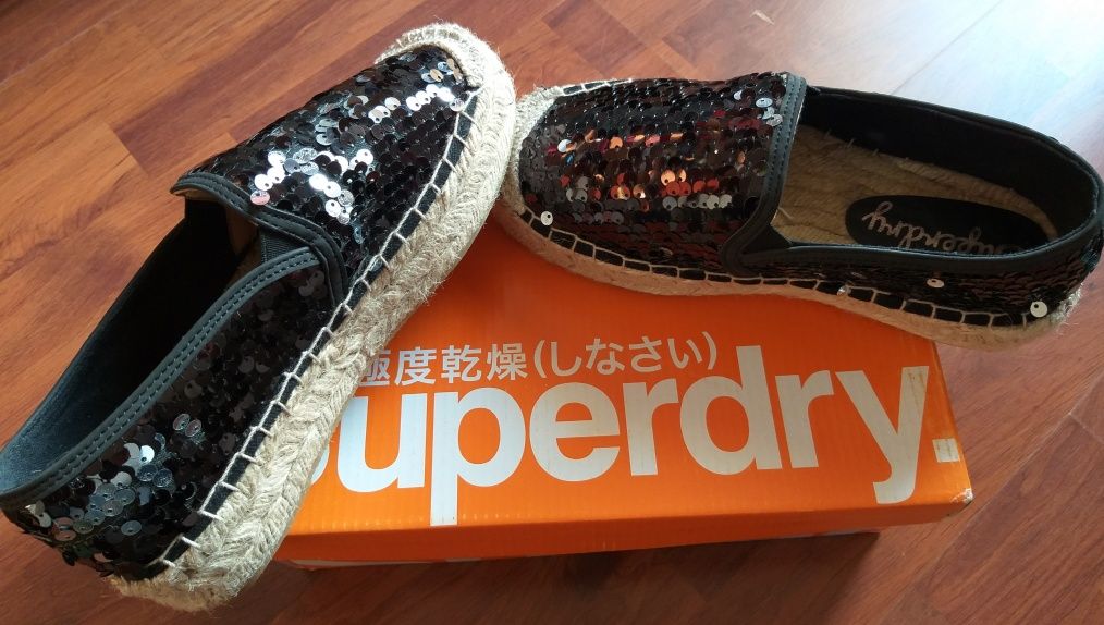 SUPERDRY, sapato preto 36