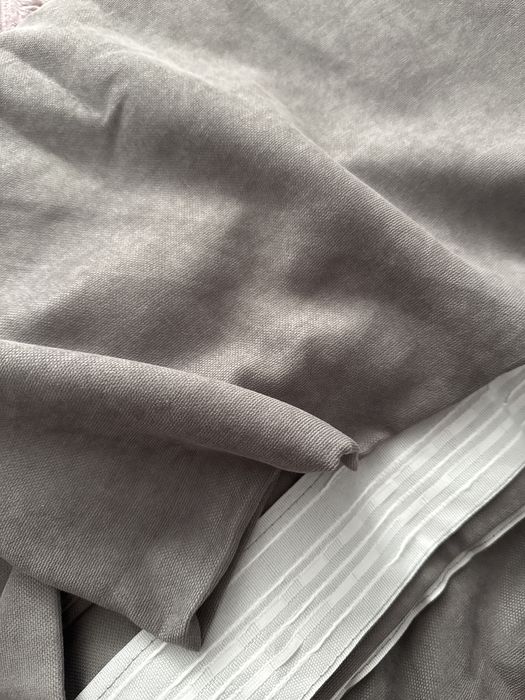 Комплект штор з мікровелюру