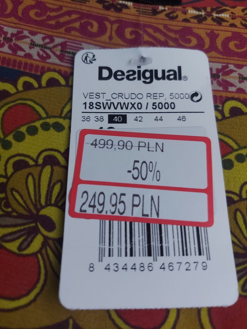 Sukienka NOWA Desigual r.40