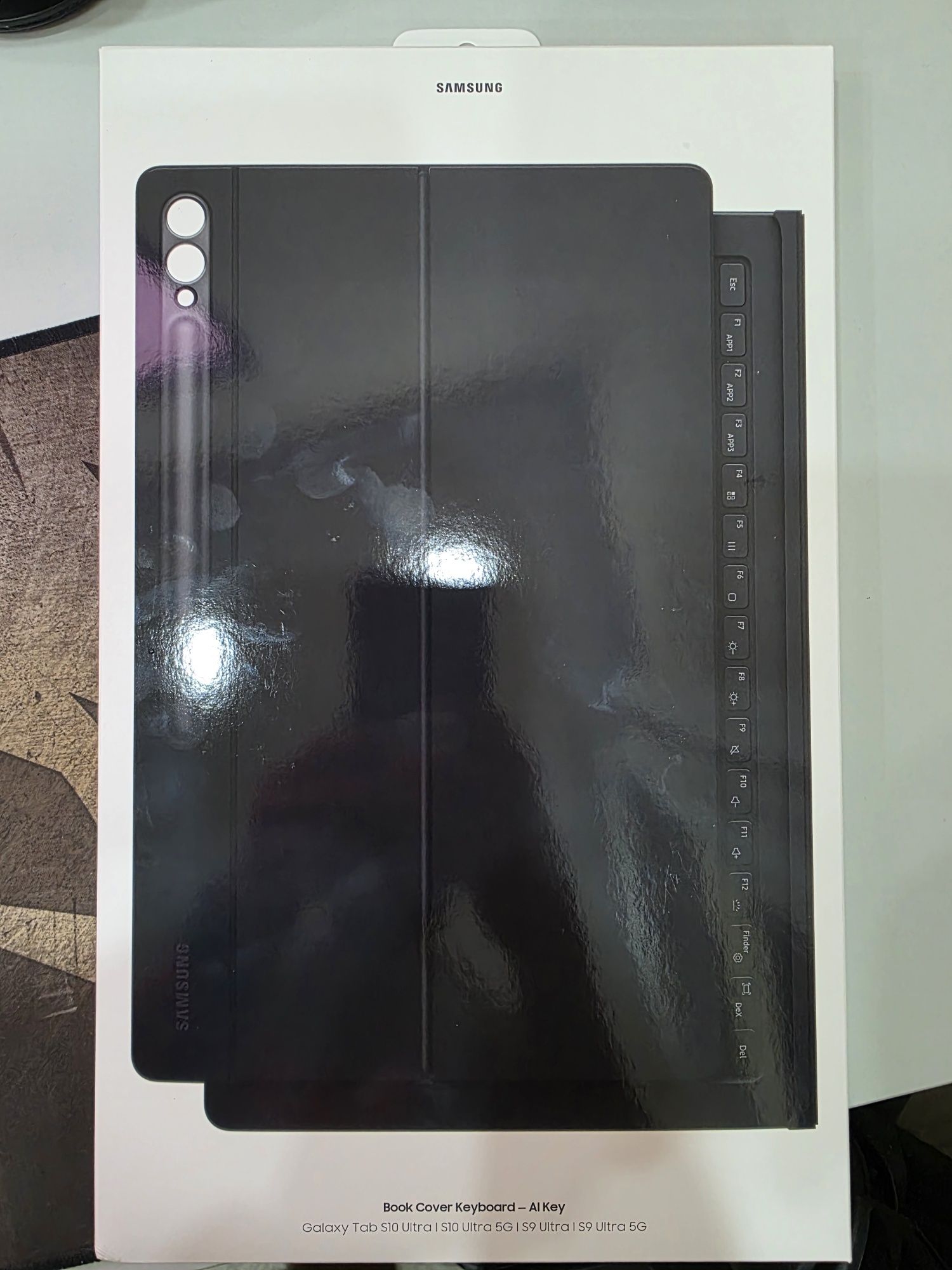 Samsung Book Cover Keyboard, AI key, iluminação, layout português