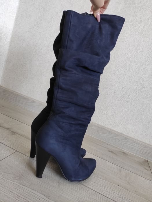 Демісезонні сапожки чоботи чобітки високі