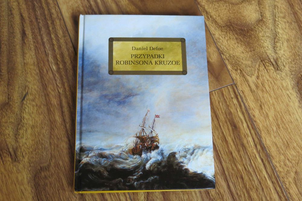 Daniel Defoe Przypadki Robinsona Kruzoe Twarda oprawa.