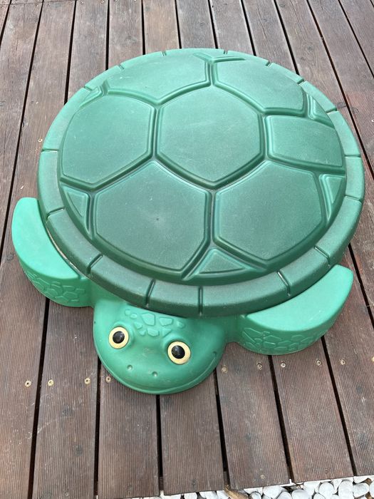 Piaskownica w wersji żółwia