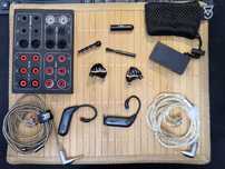 Słuchawki Fiio FH7, kabel balans 2,5mm, UTWS1, zestaw