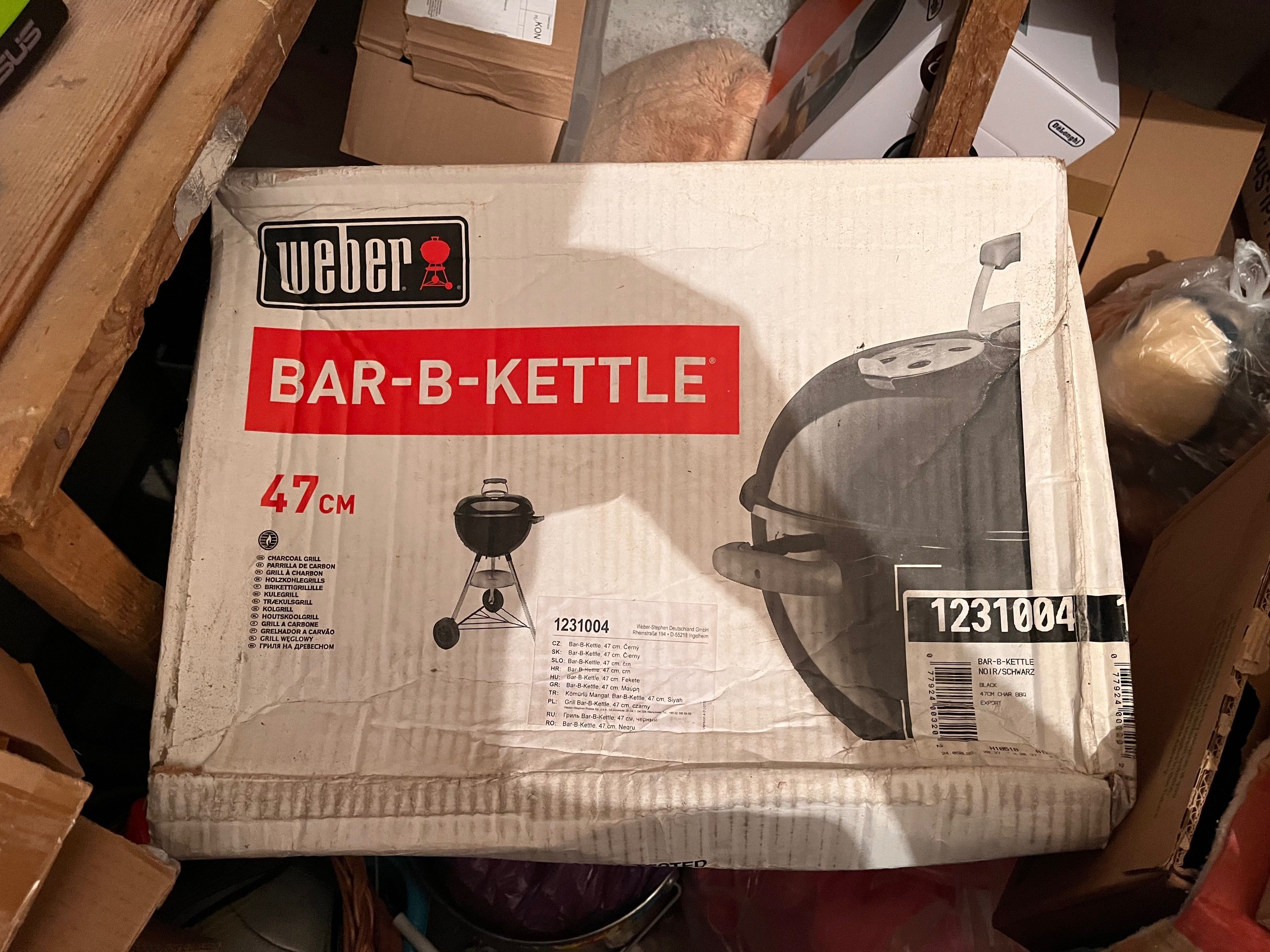 WEBER Grill węglowy Bar-B Kettle 47cm, czarny