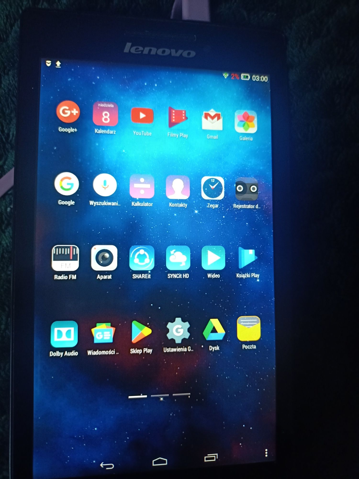 Tablet Lenovo Tab 2 A7-10