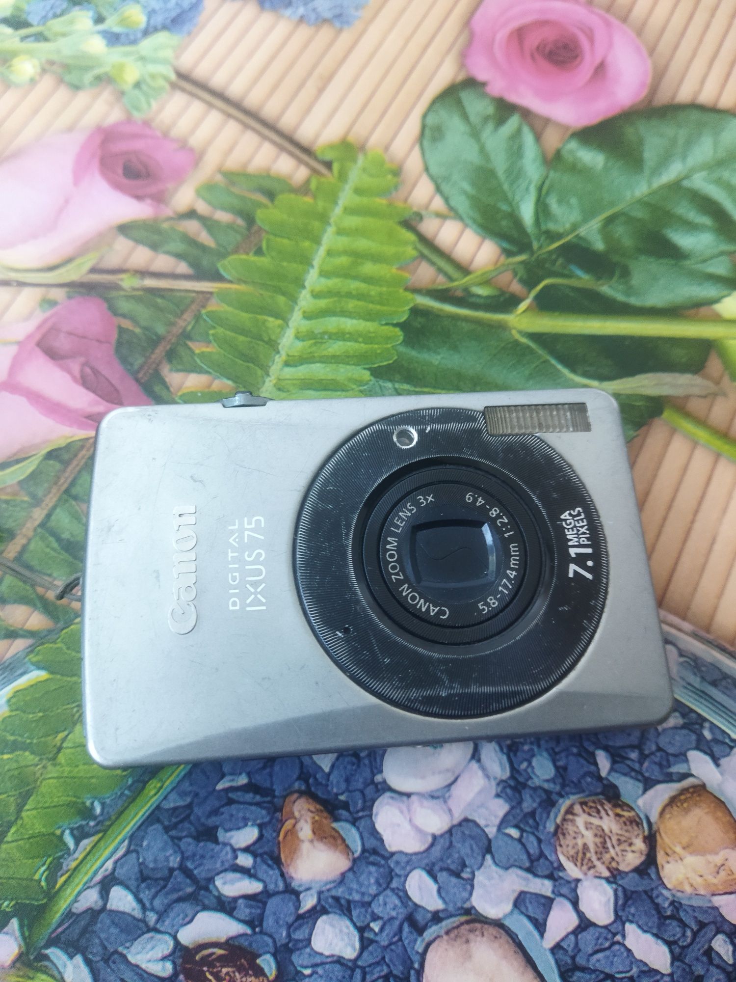 Canon ixsus 75 цифровой фотоаппарат