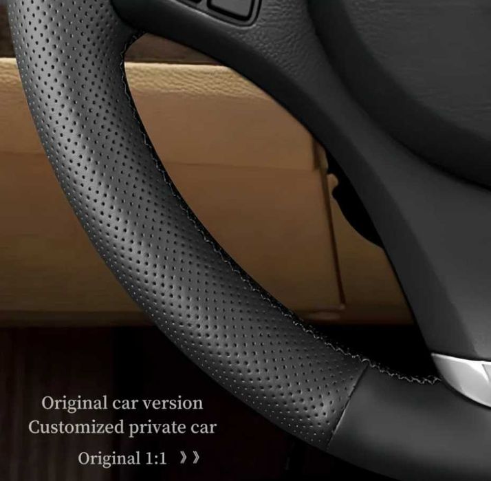 Чохол, оплетка на руль 38 см. Peugeot, Fiat Scudo, Expert, Partner.
