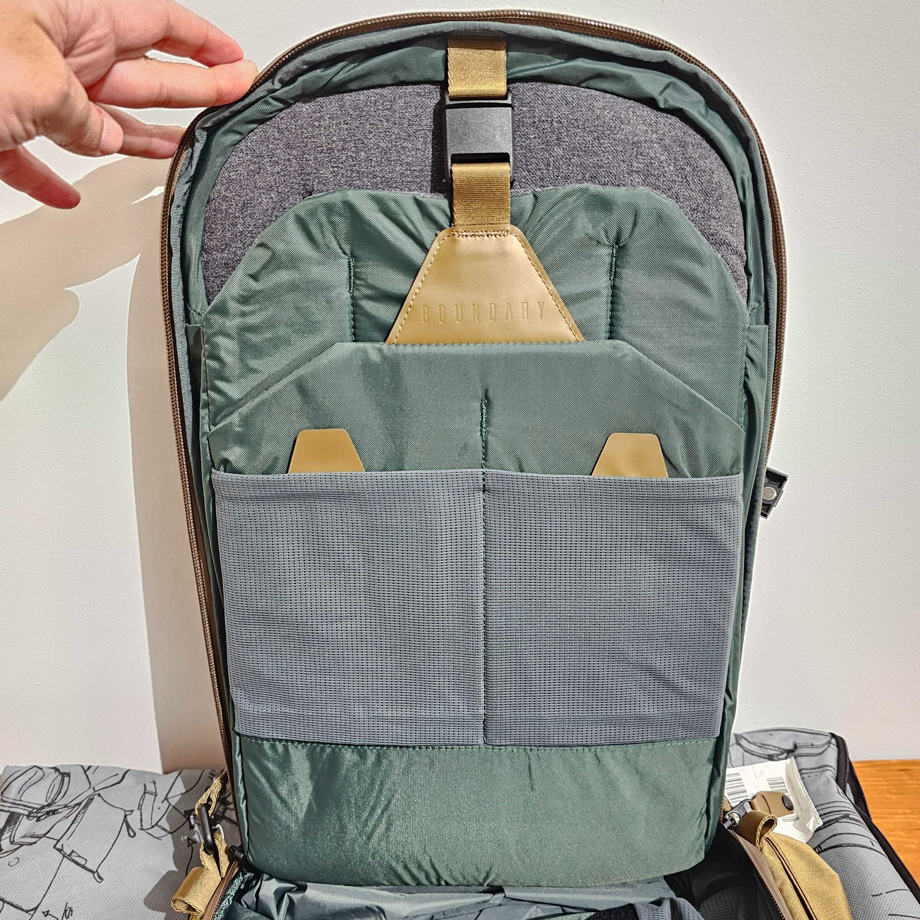 Mochila Boundary Supply Errant Hymassa Tan