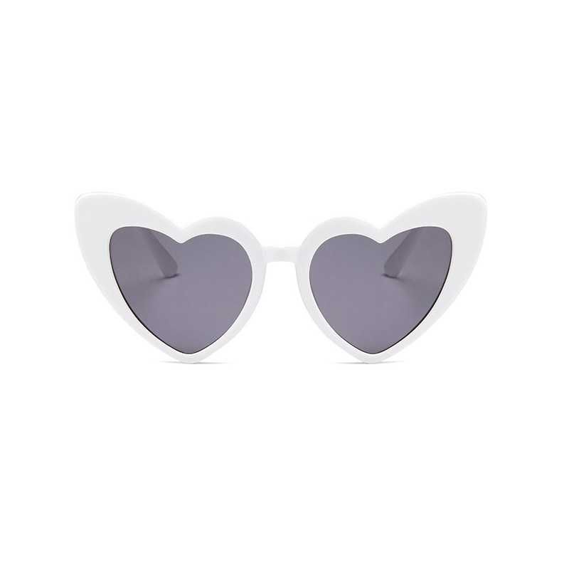 Okulary przeciwsłoneczne HEART WHITE