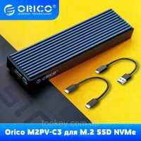 Внешний карман Orico M2PV-C3 для M.2 SSD NVMe USB 3.1 Type-C адаптер