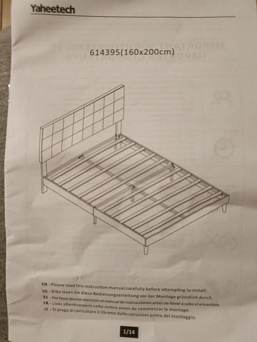 Niekompletne połówki Yaheetech